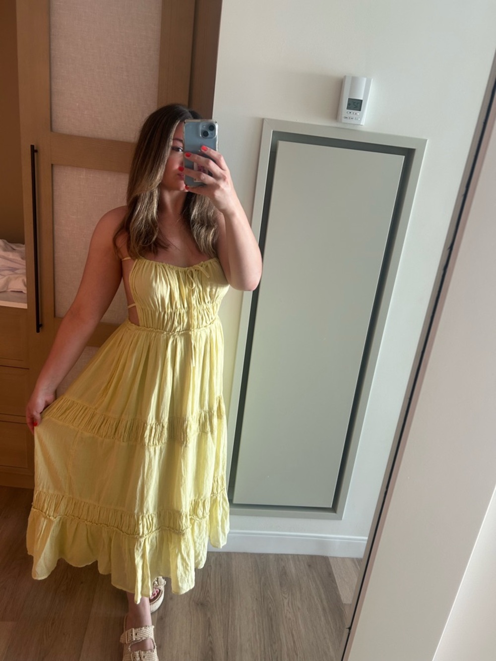 Free People “Taking Sides” Maxi Dress